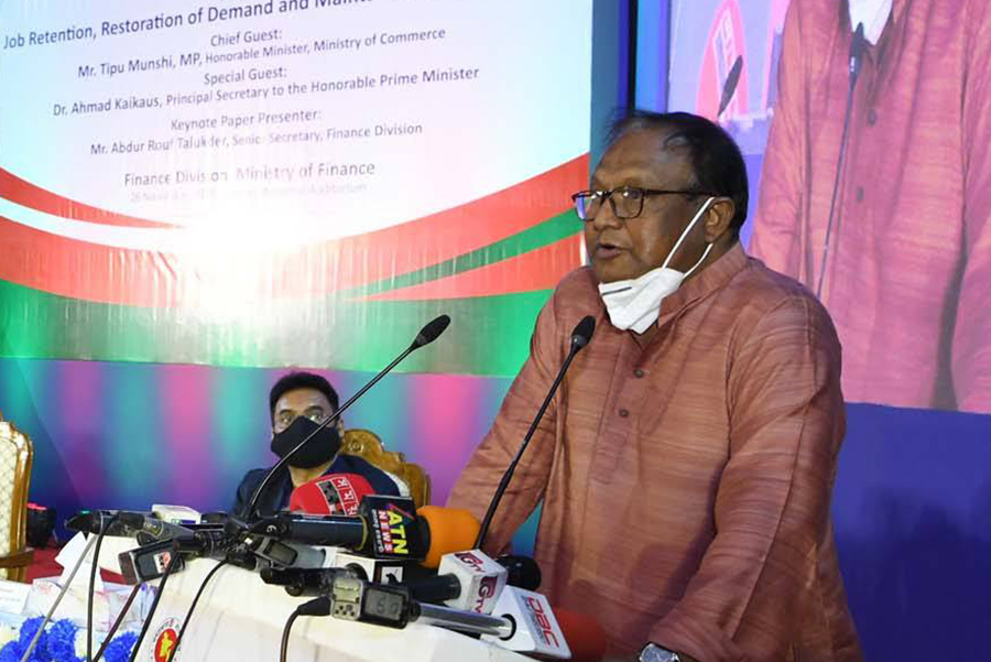 করোনা মোকাবিলায় ২১ প্রণোদনা প্যাকেজ: বাণিজ্যমন্ত্রী