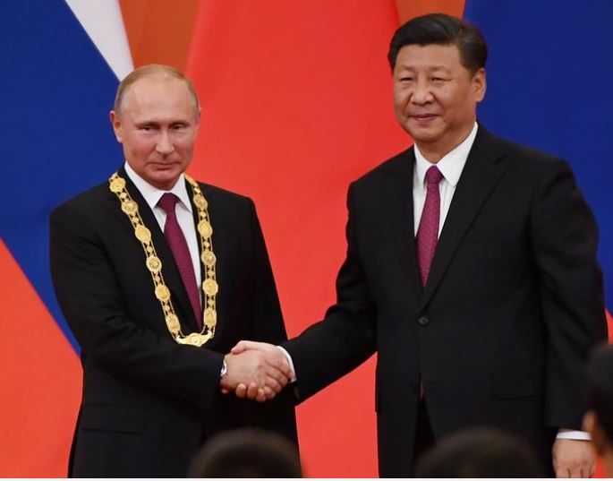 রাশিয়াকে নিরাপত্তা সহায়তা দেবে চীন