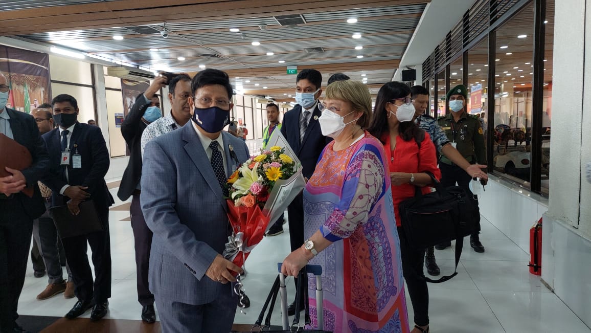 ঢাকায় পৌঁছেছেন জাতিসংঘের মানবাধিকার বিষয়ক হাইকমিশনার