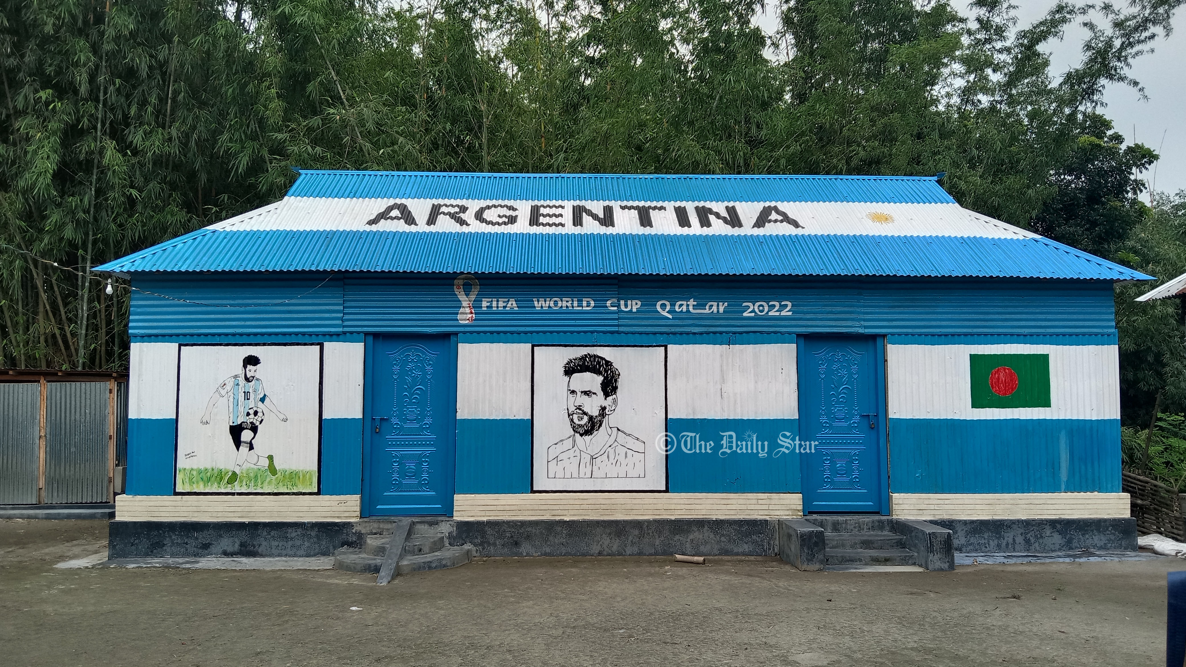 মেসি-নেইমারের বাড়ি এখন জামালপুরে!