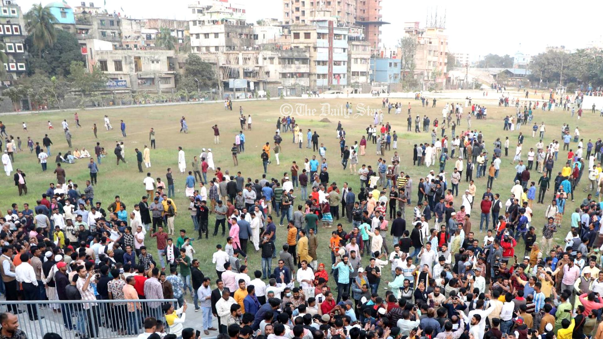 ‘ডিএমপি কমিশনার বলেছিলেন সব অনুমতি নিয়েই মাঠ বরাদ্দ দেওয়া হয়েছে’