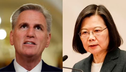 তাইওয়ানের প্রেসিডেন্টের সঙ্গে মার্কিন স্পিকারের বৈঠক, চীনের ক্ষুব্ধ প্রতিক্রিয়া