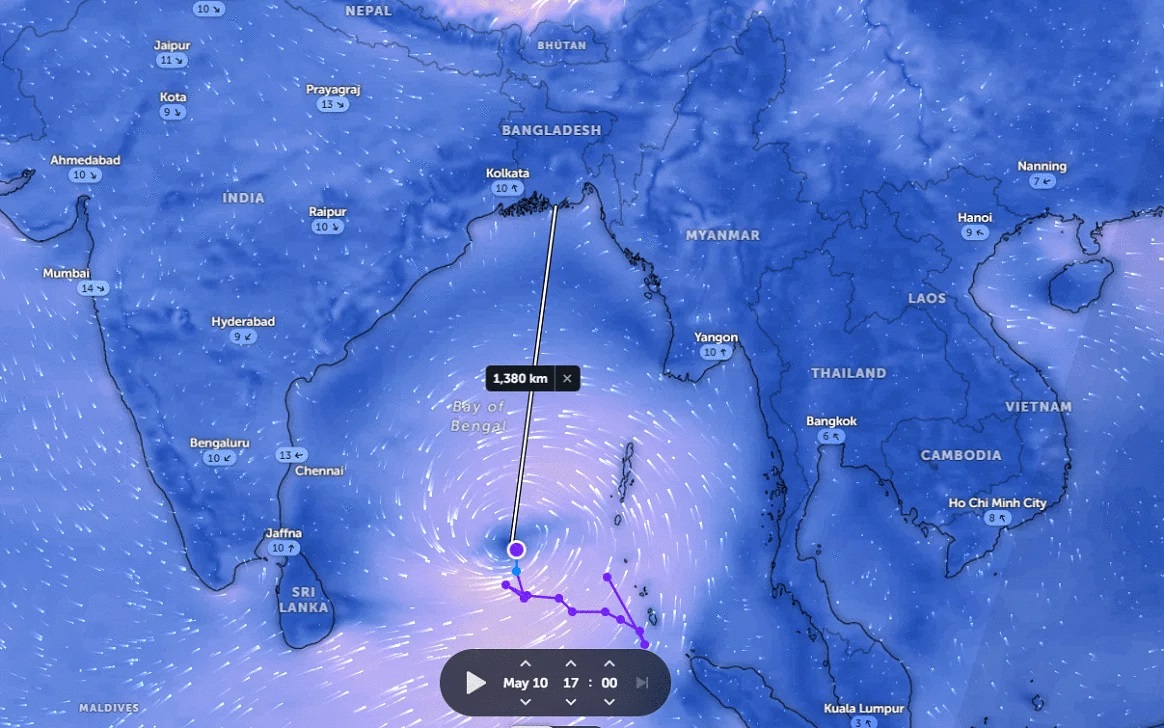 কোথায় কবে আঘাত হানবে ‘মোখা’, নজর রাখুন ৪ ওয়েবসাইটে