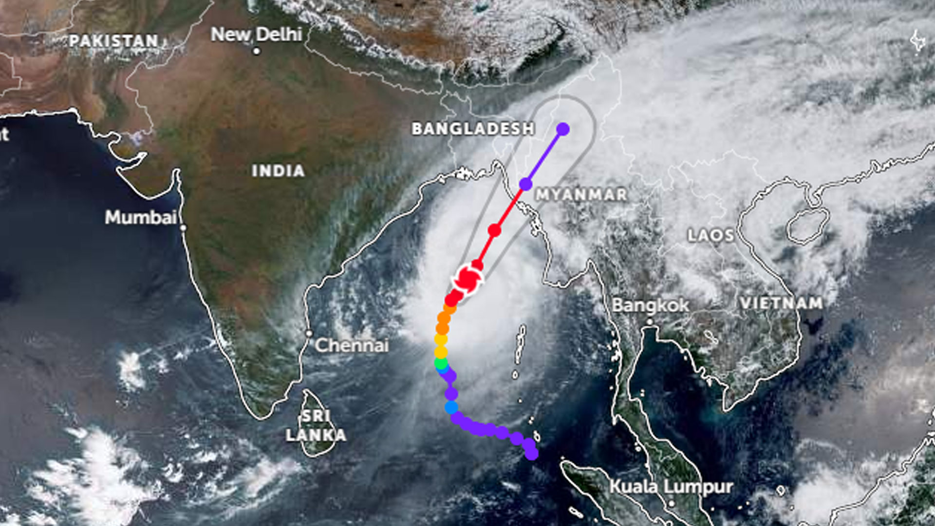 কক্সবাজারে ১০ নম্বর মহাবিপৎসংকেত