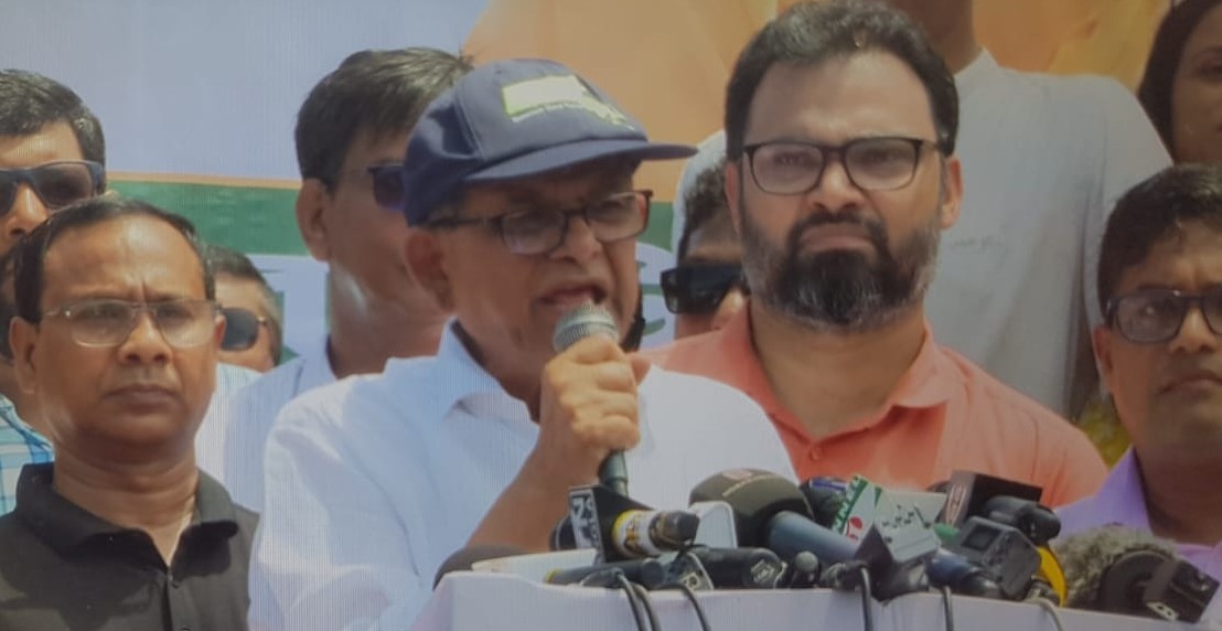 এটা শুধু পদযাত্রা নয়, মানুষের অধিকার আদায়ের পথে বিজয়ের জয়যাত্রা: ফখরুল