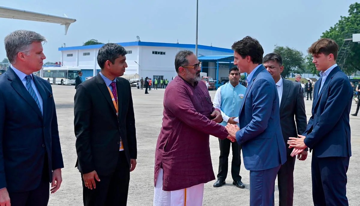 উড়োজাহাজে যান্ত্রিক ত্রুটি, ২ দিন পর ভারত ছাড়লেন ট্রুডো