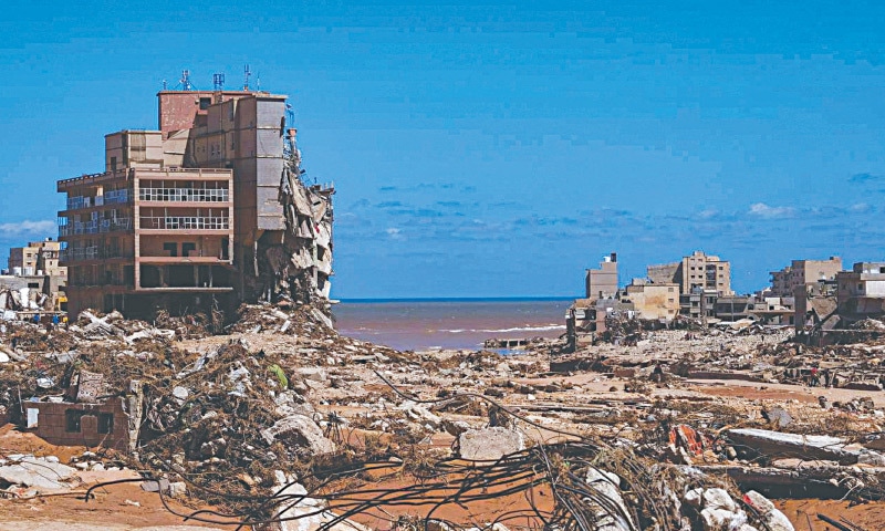 প্রত্যক্ষদর্শীর বর্ণনায় লিবিয়ার বন্যা