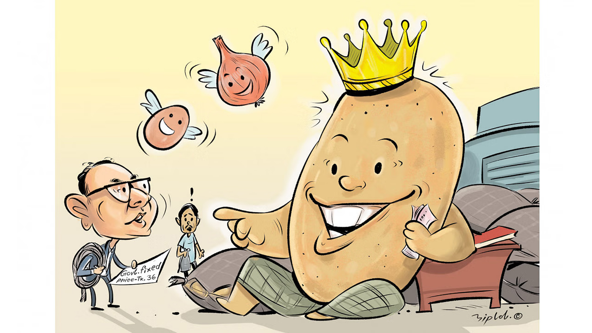 সরকার দাম নির্ধারণের পর আলুর দাম আরও বেড়েছে