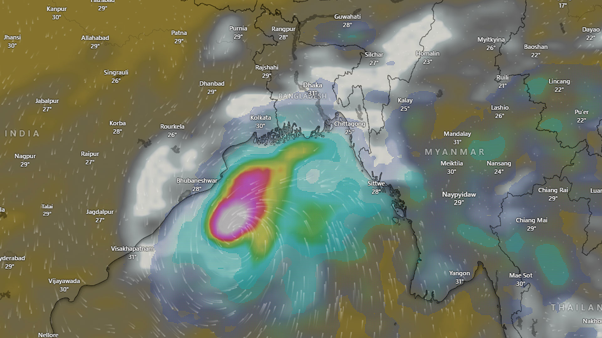 ঘণ্টায় ১৩ কিলোমিটার বেগে এগিয়ে আসছে গভীর নিম্নচাপ