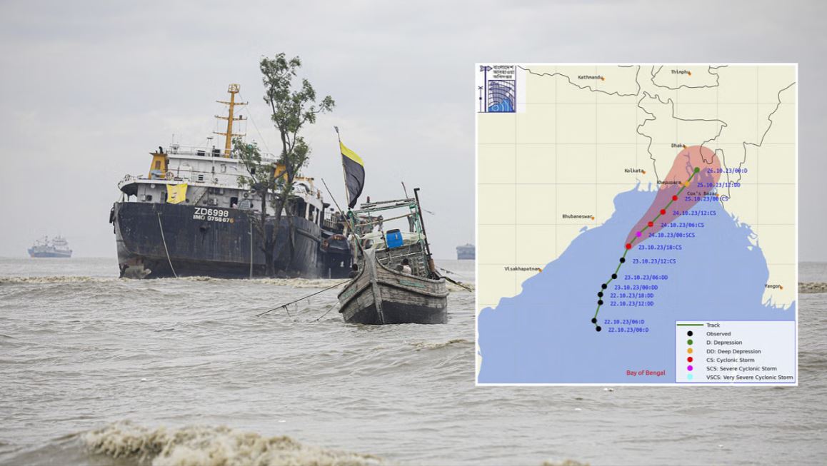 চট্টগ্রাম বন্দরে অ্যালার্ট ৩: বহির্নোঙর থেকে পণ্য ওঠানো-নামানো বন্ধ