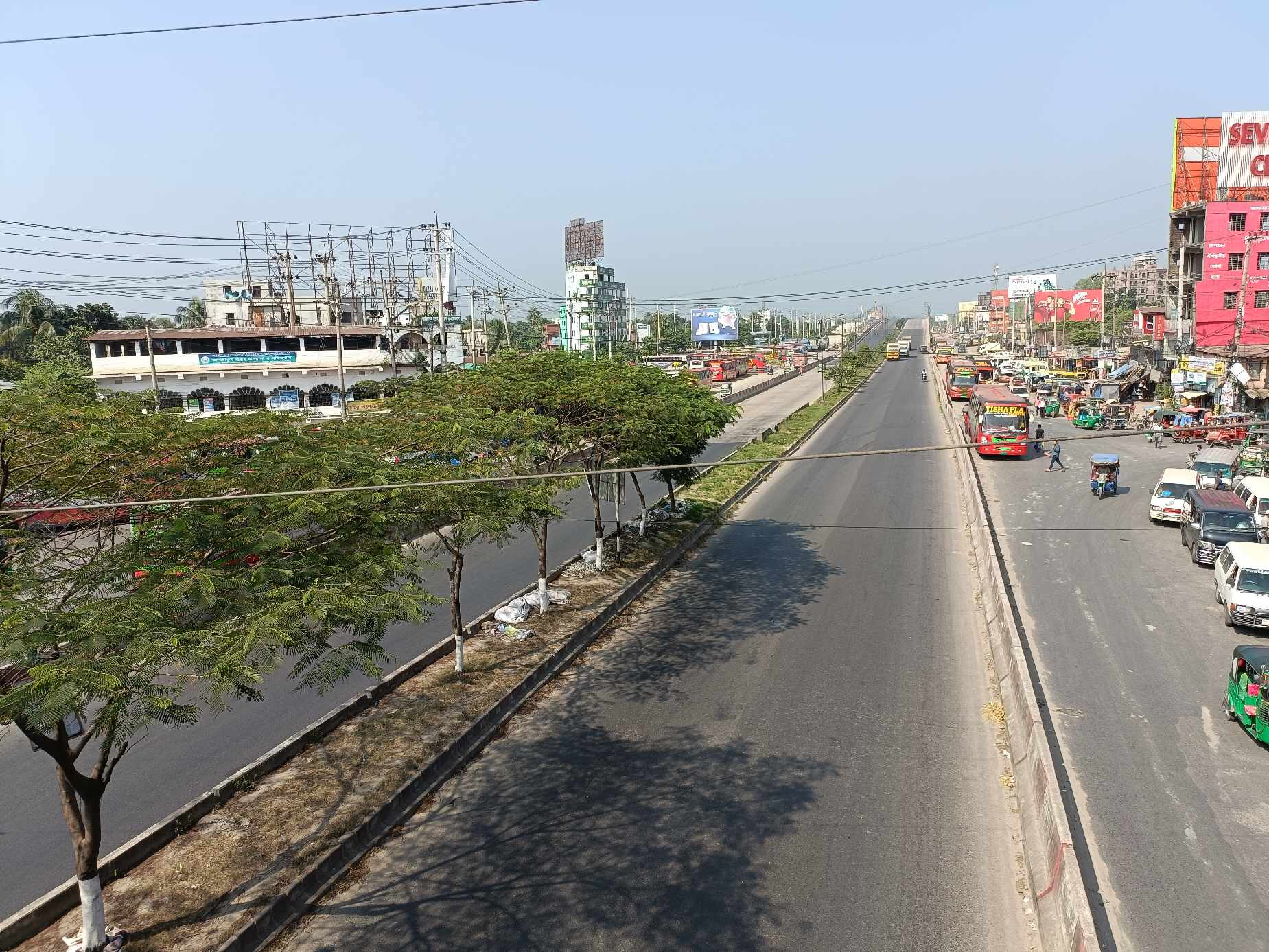 হরতালে ফাঁকা ঢাকা-চট্টগ্রাম মহাসড়ক