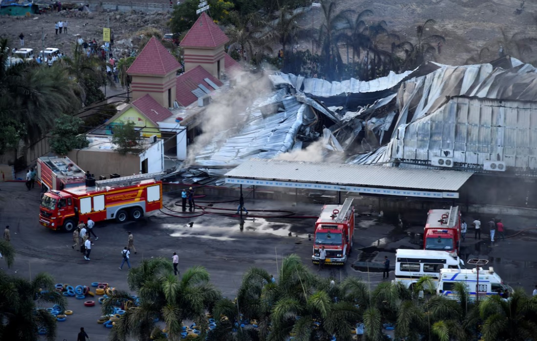 গুজরাটে গেমিং জোনে আগুন: মৃত্যু বেড়ে ৩২