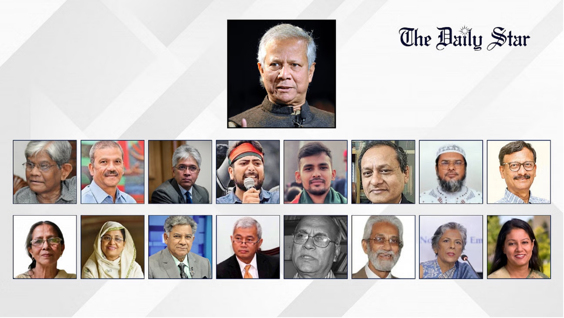 ড. ইউনূসের নেতৃত্বে শপথ নিল&nbsp;অন্তর্বর্তীকালীন সরকার