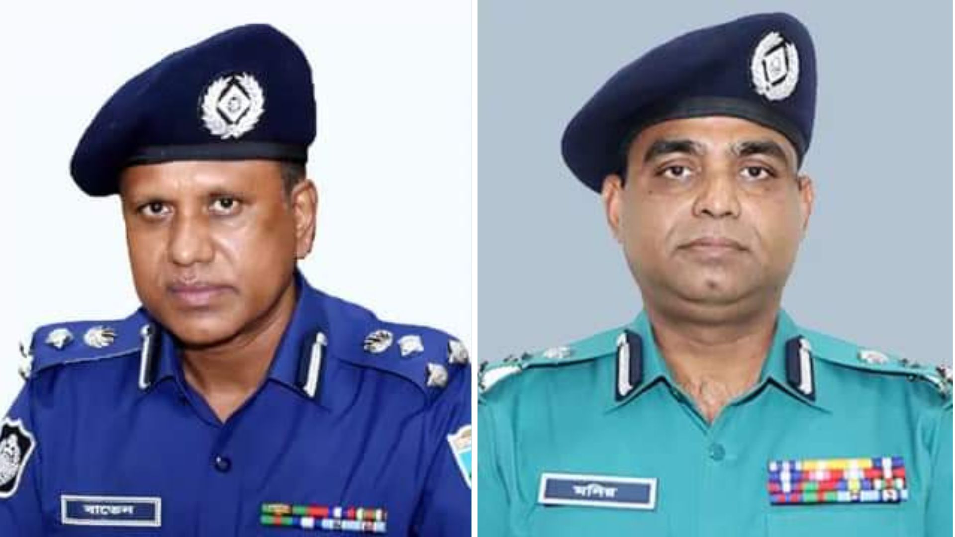 বাধ্যতামূলক অবসরে রংপুরের পুলিশ কমিশনার ও ডিআইজি