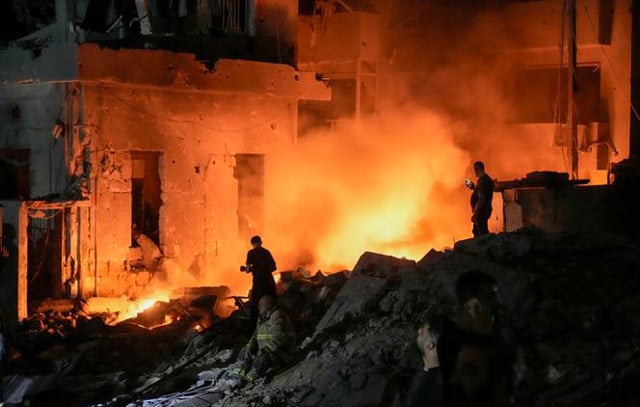 বৈরুতে ইসরায়েলি বিমান হামলায় নিহত ২২, আহত শতাধিক