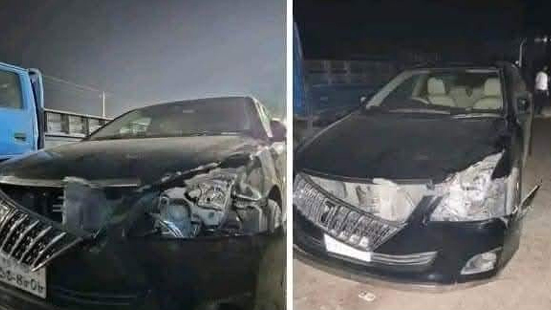 দুর্ঘটনার কবলে হাসনাত-সারজিসের বহরের গাড়ি, ট্রাকচালক আটক