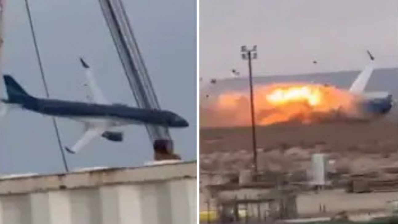 ৬৭ আরোহী নিয়ে কাজাখস্তানে আজারবাইজানের উড়োজাহাজ বিধ্বস্ত