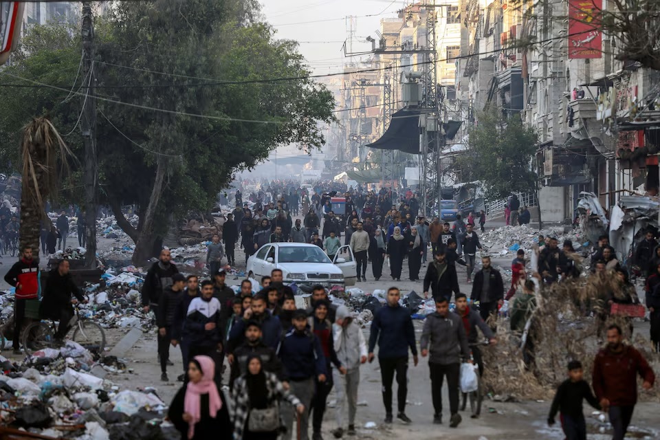 গাজায় যুদ্ধবিরতি কার্যকর