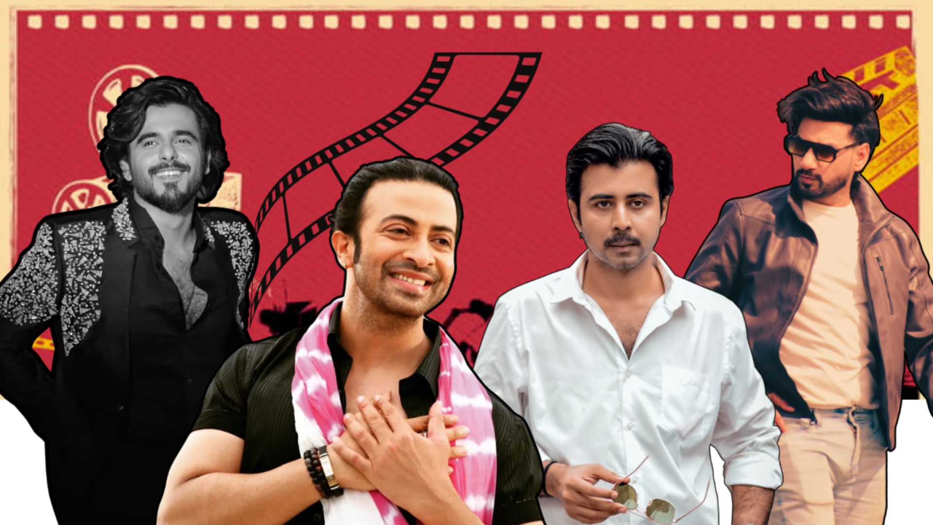 ঈদের সিনেমায় মুখোমুখি ৪ নায়ক