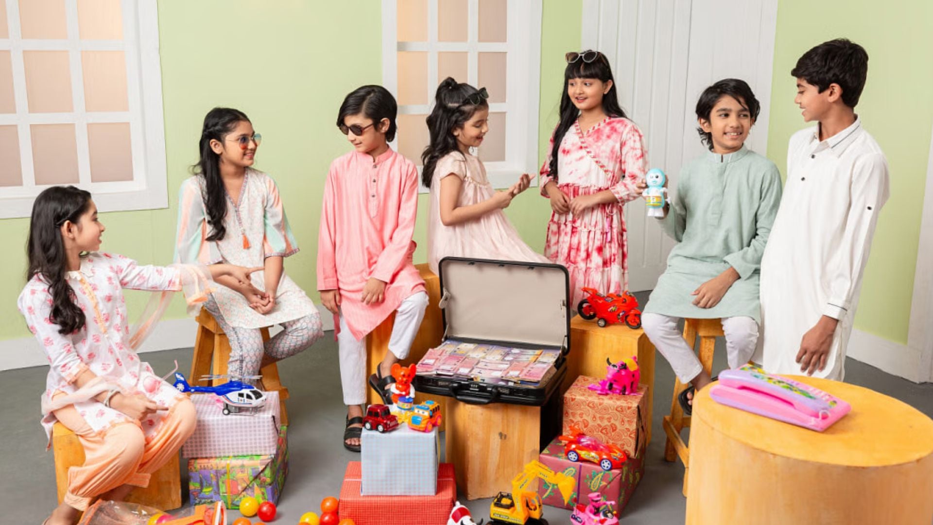 ছোটদের ঈদ ফ্যাশন যেমন এবার