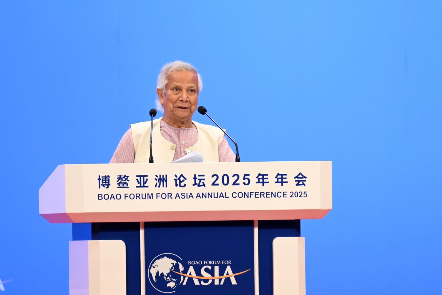 সংস্কার বাস্তবায়িত হলে জাতির মৌলিক রূপান্তর ঘটবে: চীনের সম্মেলনে প্রধান উপদেষ্টা