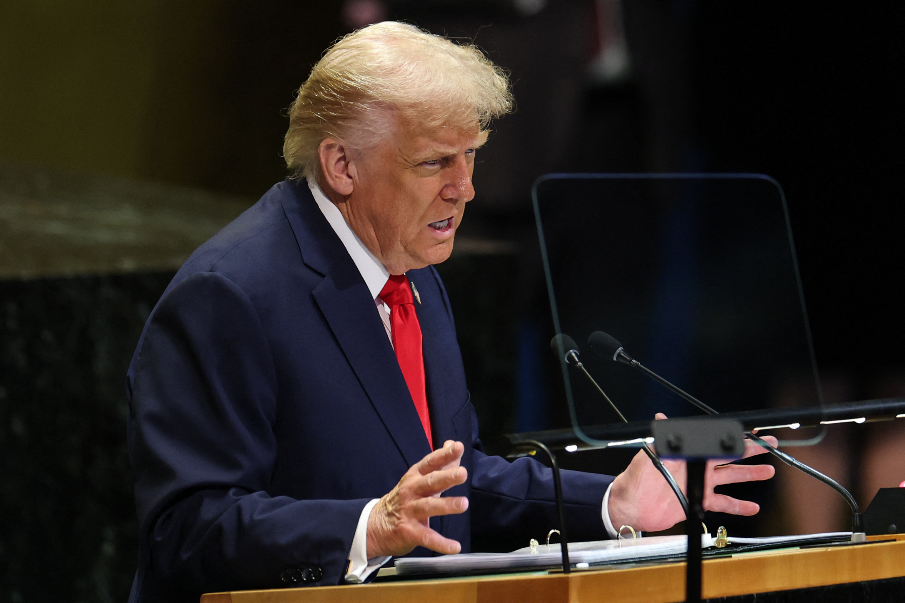 ফিলিস্তিনকে রাষ্ট্রের স্বীকৃতি দেওয়া মানে হামাসকে পুরস্কৃত করা: জাতিসংঘে ট্রাম্প