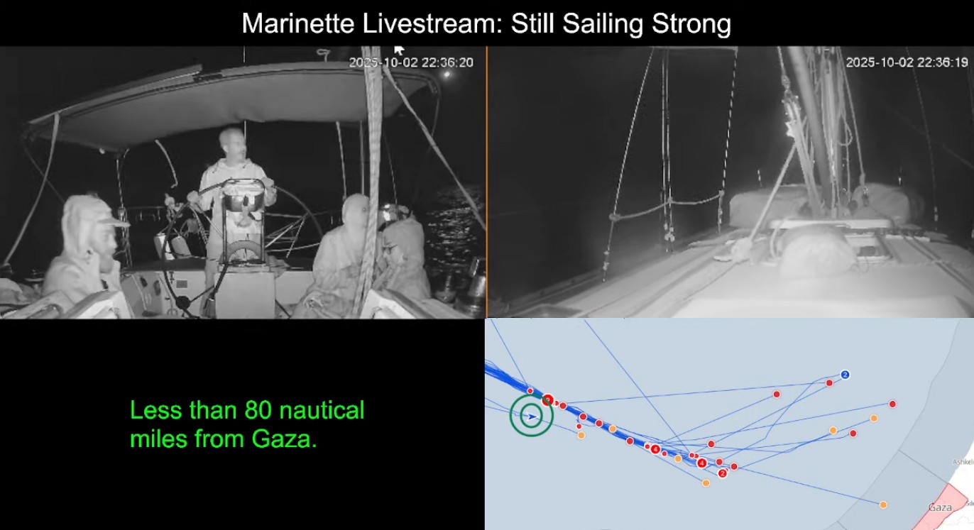 ফ্লোটিলার শেষ নৌযানেরও নিয়ন্ত্রণ নিল ইসরায়েল