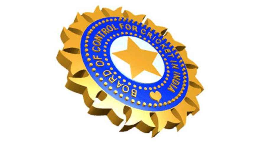 board of control for cricket in india logo