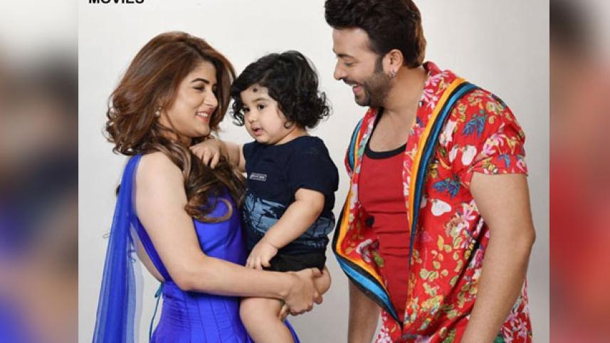 Shrabanti and Shakib-Khan with Joy