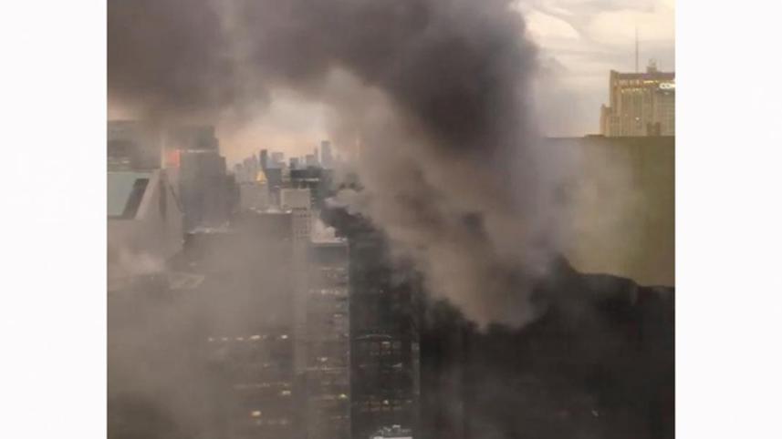 Fire at Trump Tower