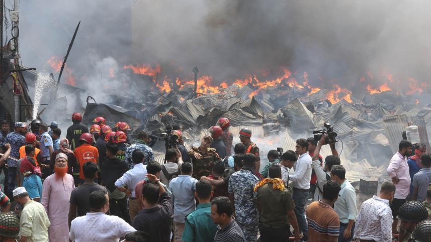 Fire at Bangabazar
