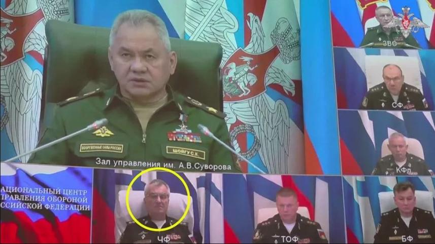 রুশ নৌকমান্ডার হত্যা