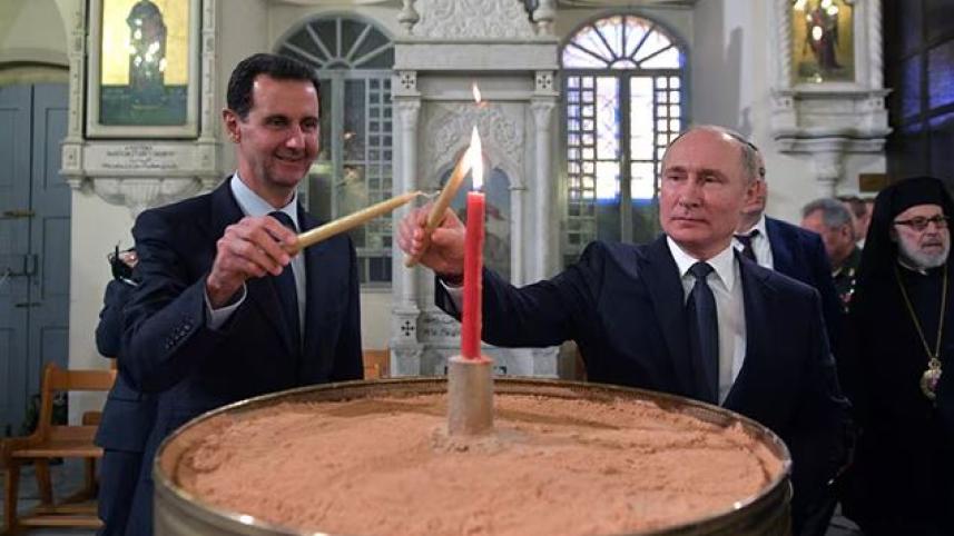 putin and assad