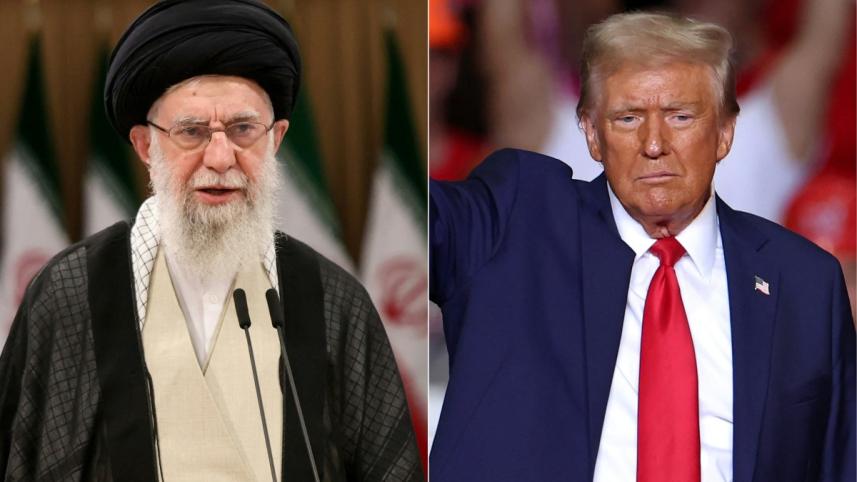 Trump and Khamenei