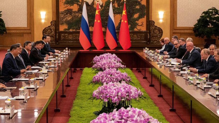 China Russia meeting