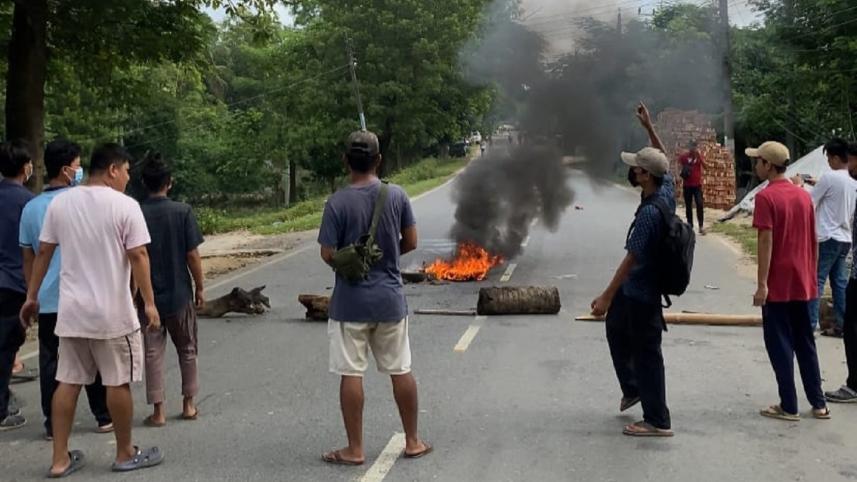 খাগড়াছড়িতে অবরোধ পরিস্থিতি