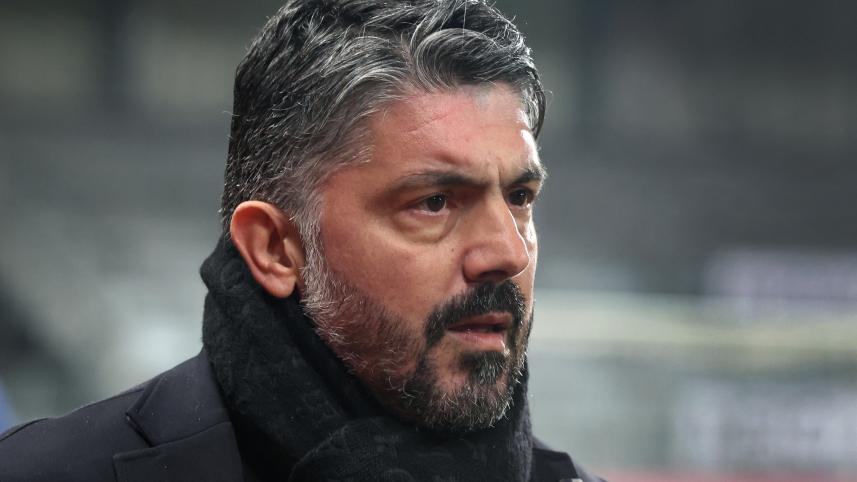 Italian head coach Gennaro Gattuso